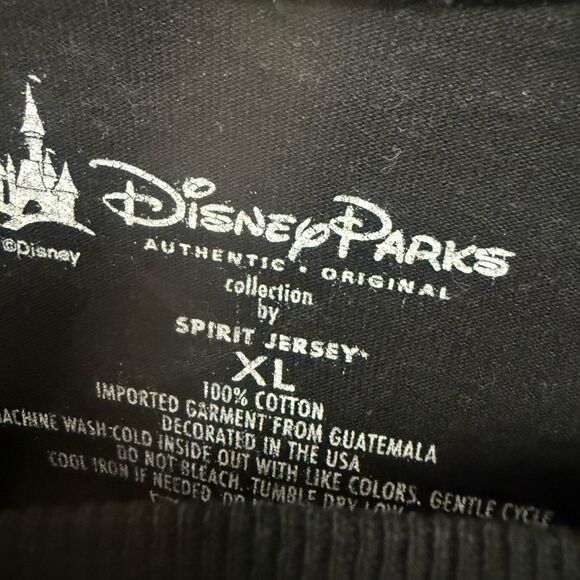 Disney Disneyland spirit jersey black long sleeve park shirt size XL - Picture 3 of 4